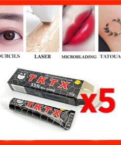 ✅Pack 5 CRÈMES ANESTHÉSIQUES NOIRES🤩 - Offre Limitée