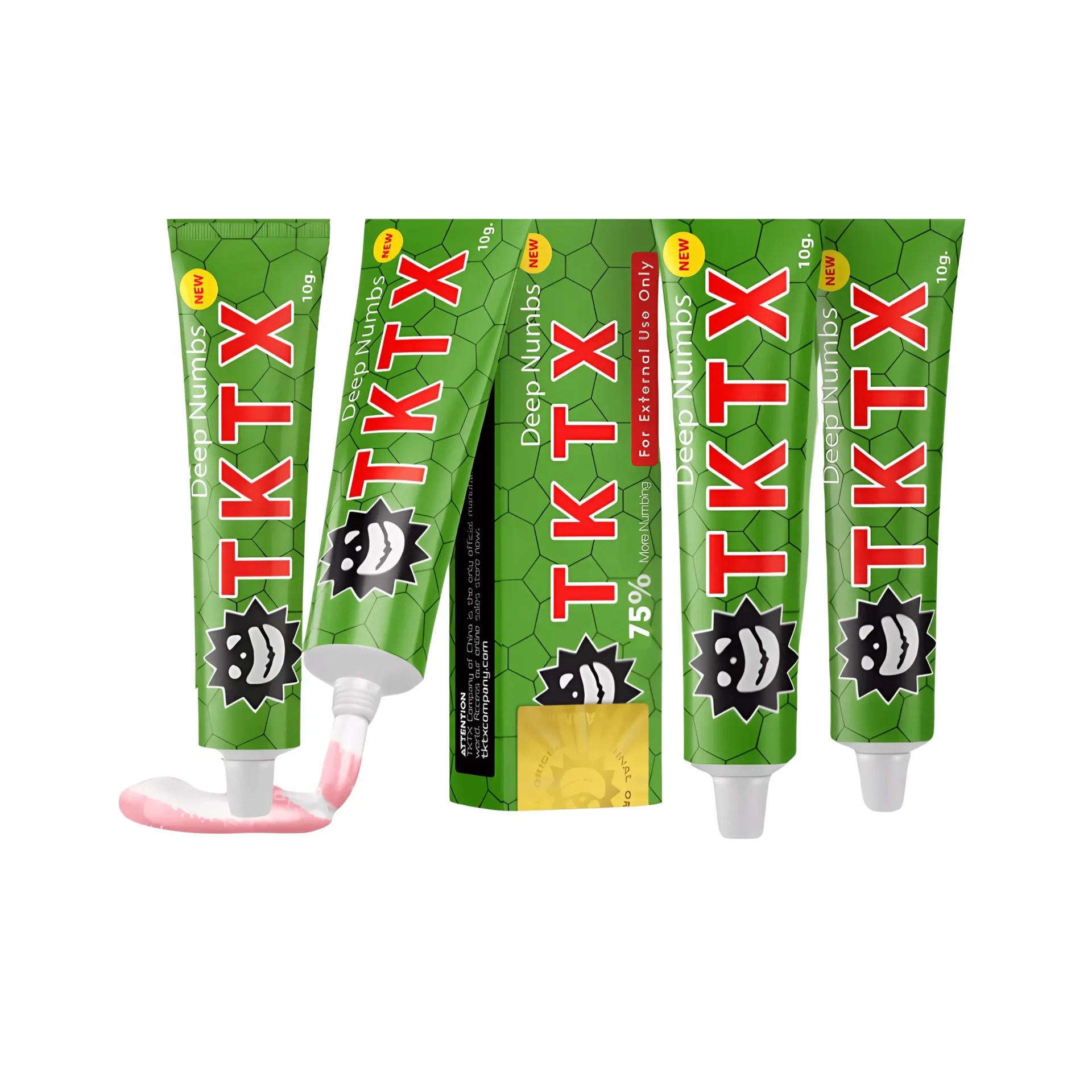 ✅ Pack 5 CRÈMES ANESTHÉSIQUES VERTES🤩 - Offre Limitée