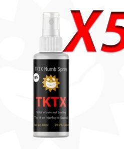 ✅ Pack 5 TKTX SPRAY ANESTHÉSIQUE 30 ml PENDANT🤩 - Offre Limitée